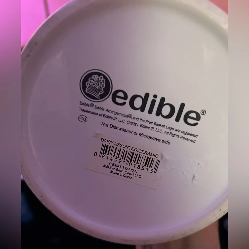 EDIBLE VASE-VINTAGE VASE - Picture 10 of 11